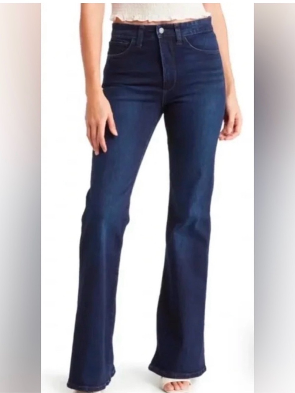 Joes Jeans Velez High-Rise Dark Blue high Rise Flare Women's Jeans